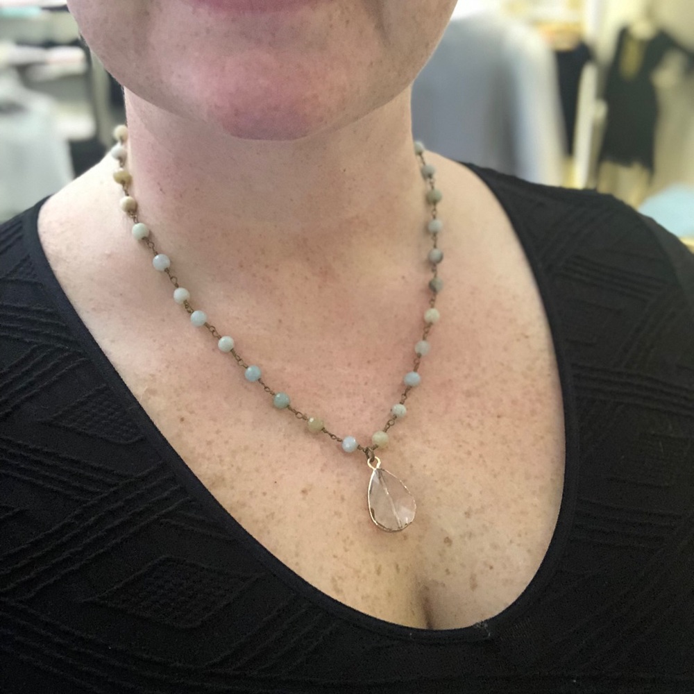 Beautiful boho boutique necklace Anthropologie
